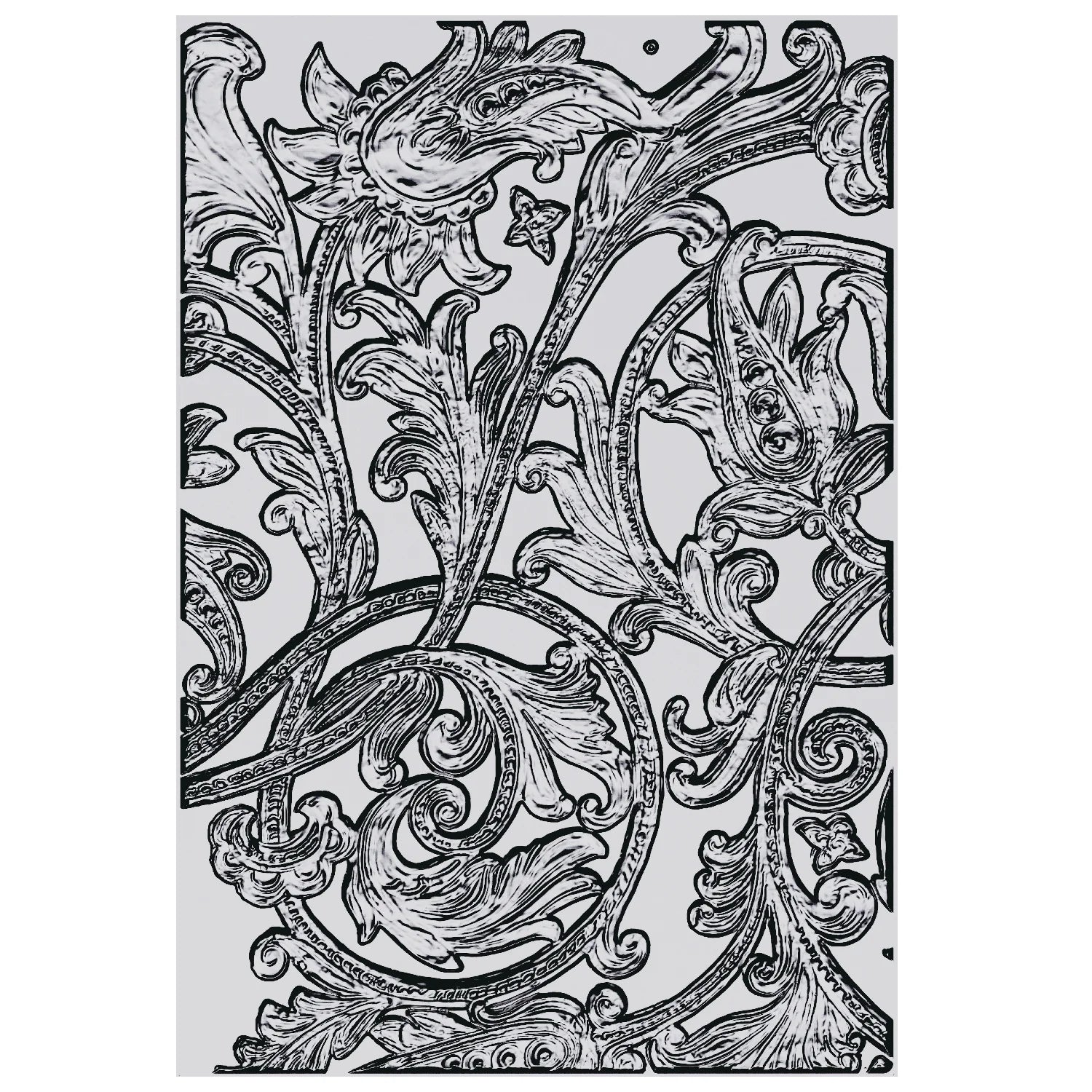 Sizzix/Tim Holtz - 3D Embossing Folder - Vault - Entangled Large - A5