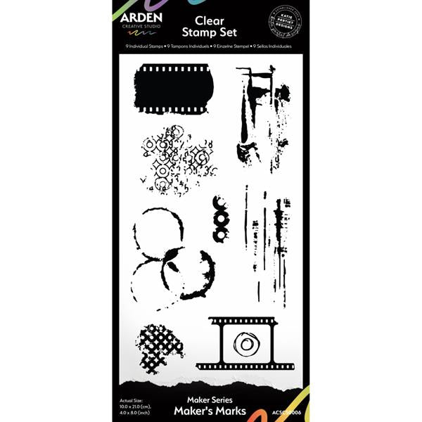 Arden Creative Studio - Clear stamp - Marks