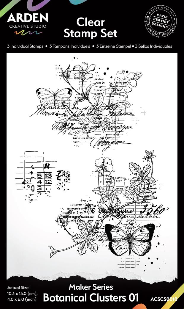 Arden Creative Studio - Clear stamp - Botanical Clusters