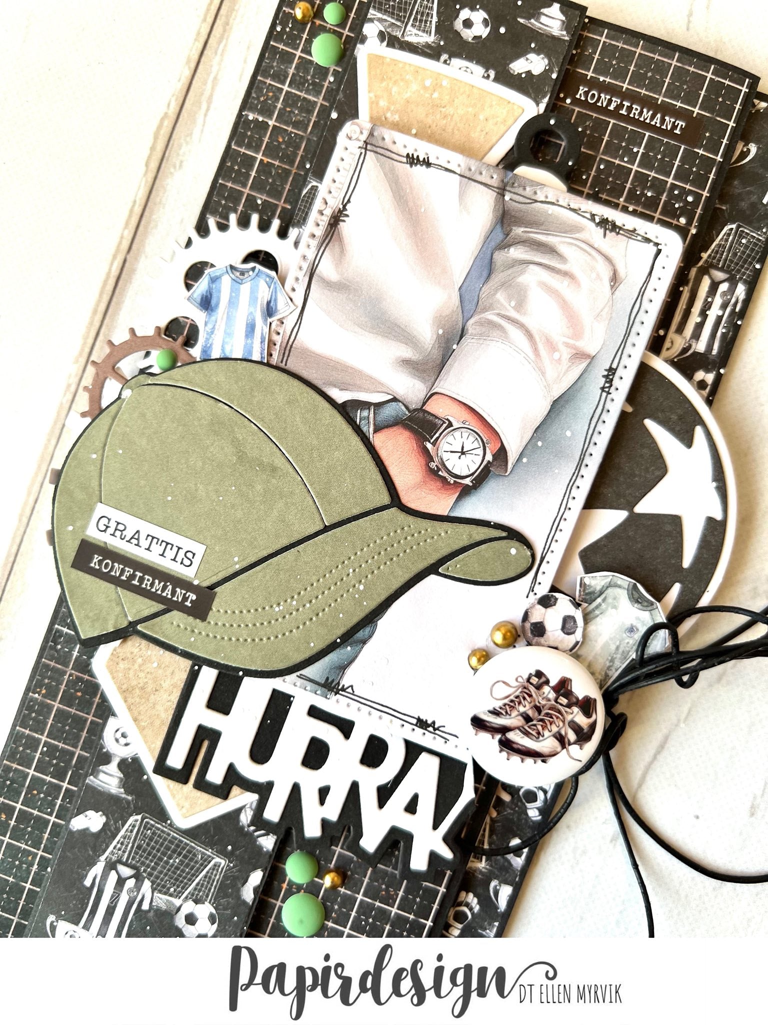 Papirdesign - Dies - Caps