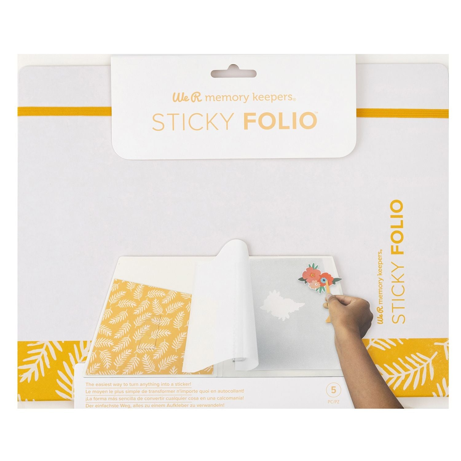 WRMK - Sticky Folio - Yellow