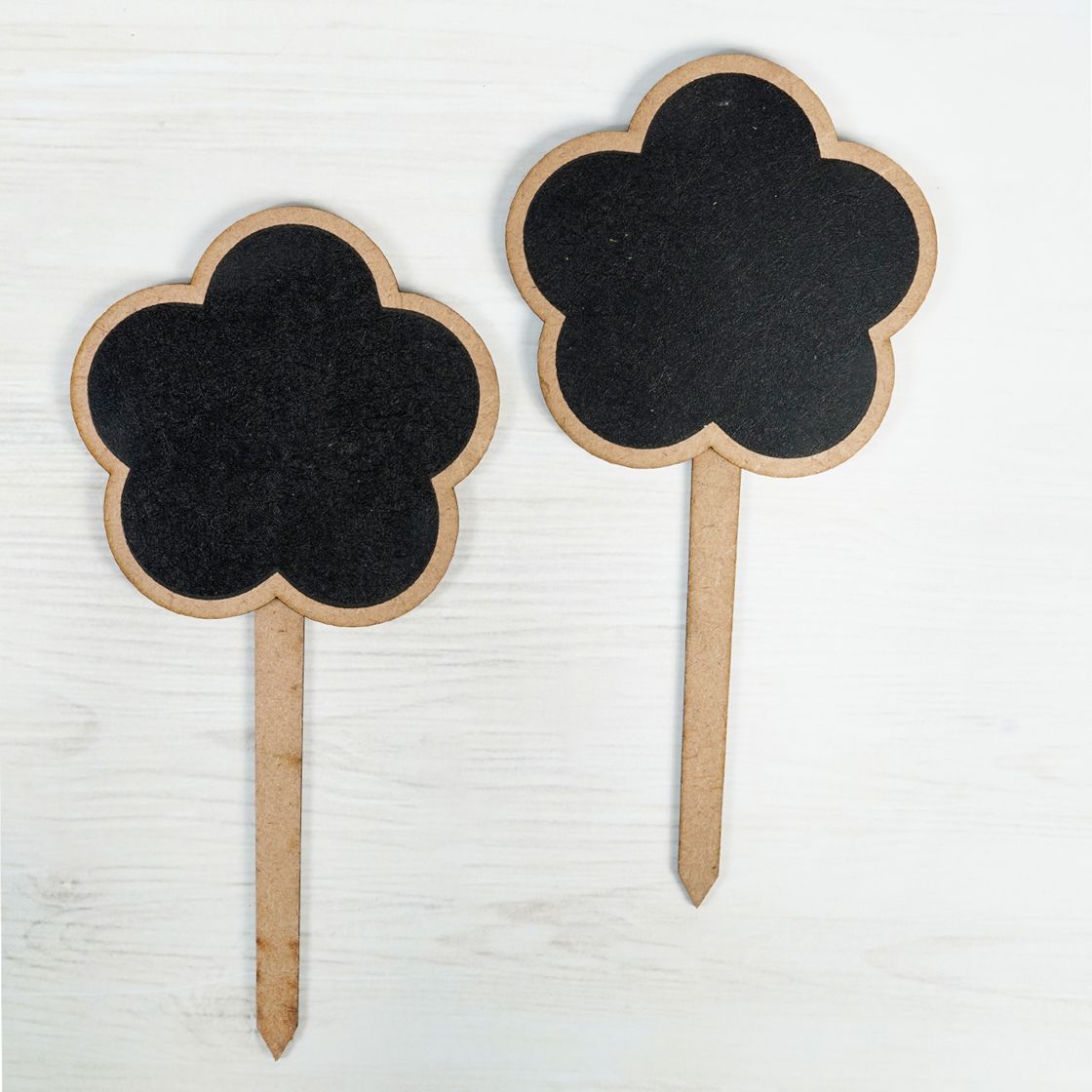 Little Birdie - Mini Chalk Tabletop Sign - Flower