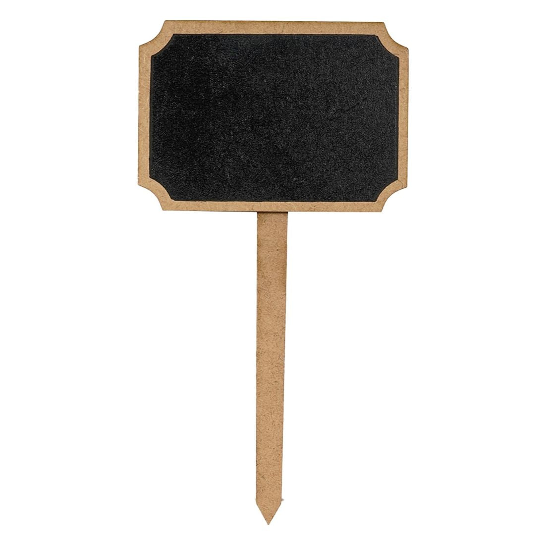 Little Birdie - Mini Chalk Tabletop Sign - Ornate Rectangle