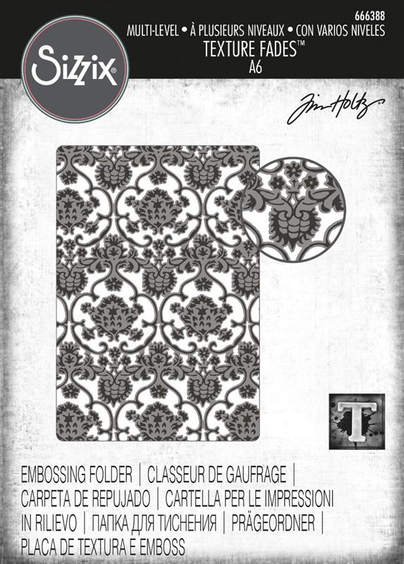 Tim Holtz - Embossing Folder - 3D - Multi-level Tapestry