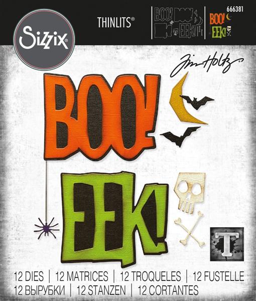 Sizzix - Tim Holtz Alterations - Thinlits - Big Fright