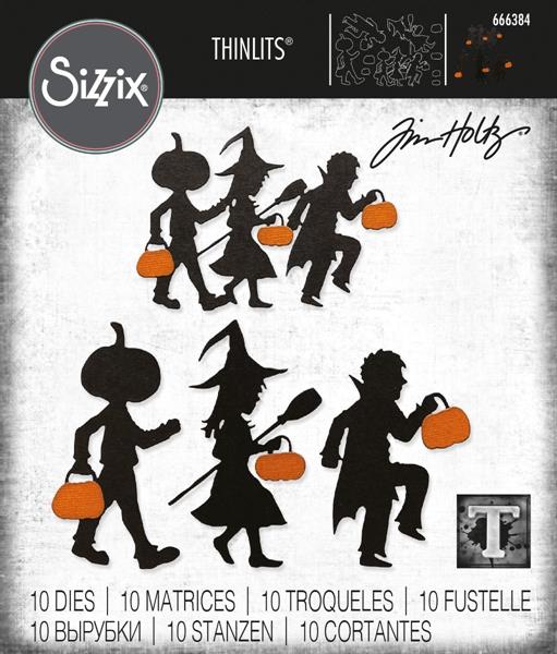Sizzix - Tim Holtz Alterations - Thinlits - Halloween Night