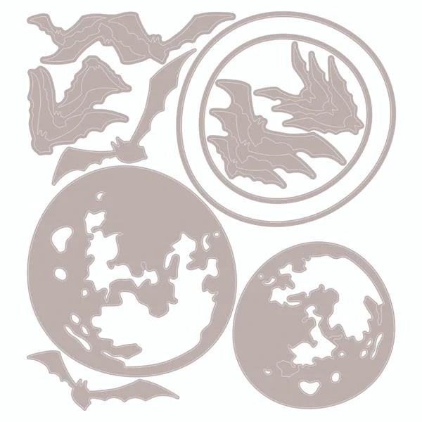 Sizzix - Tim Holtz - Thinlits - Moonlight