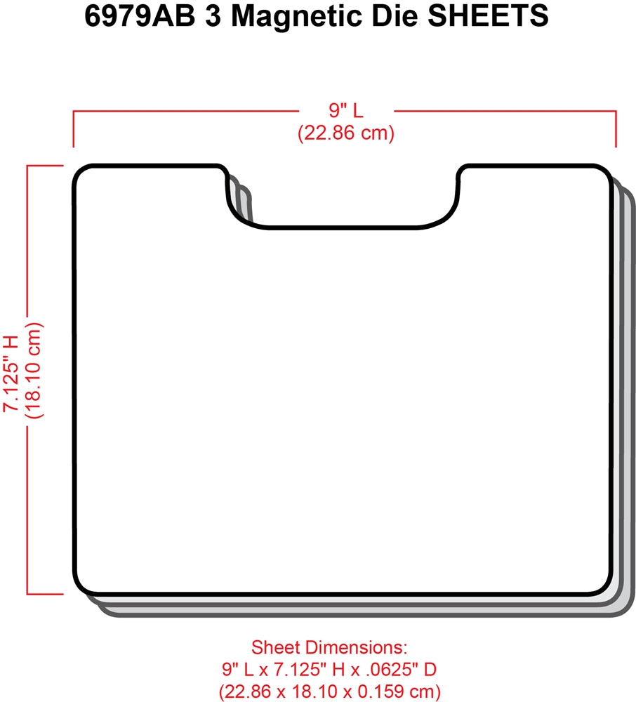 ArtBin - Magnetic Sheets for Die Storage