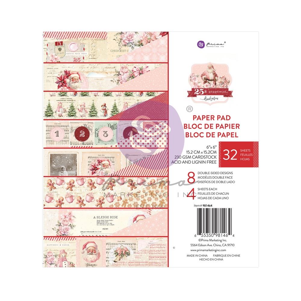 Prima Marketing Christmas Market 12x12 Paper Pad (980740