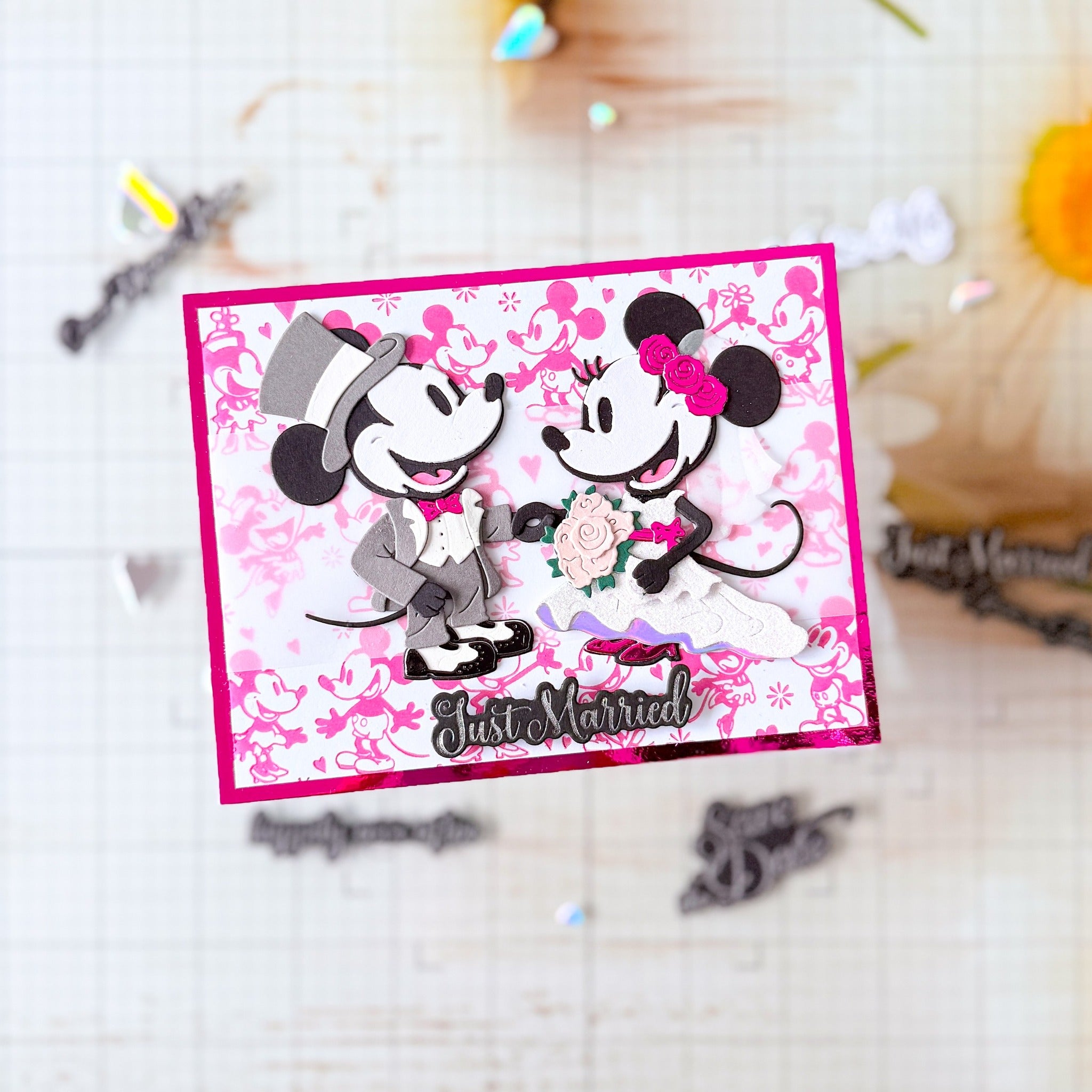 Spellbinders - Dies - Classic Mouse - Wedding