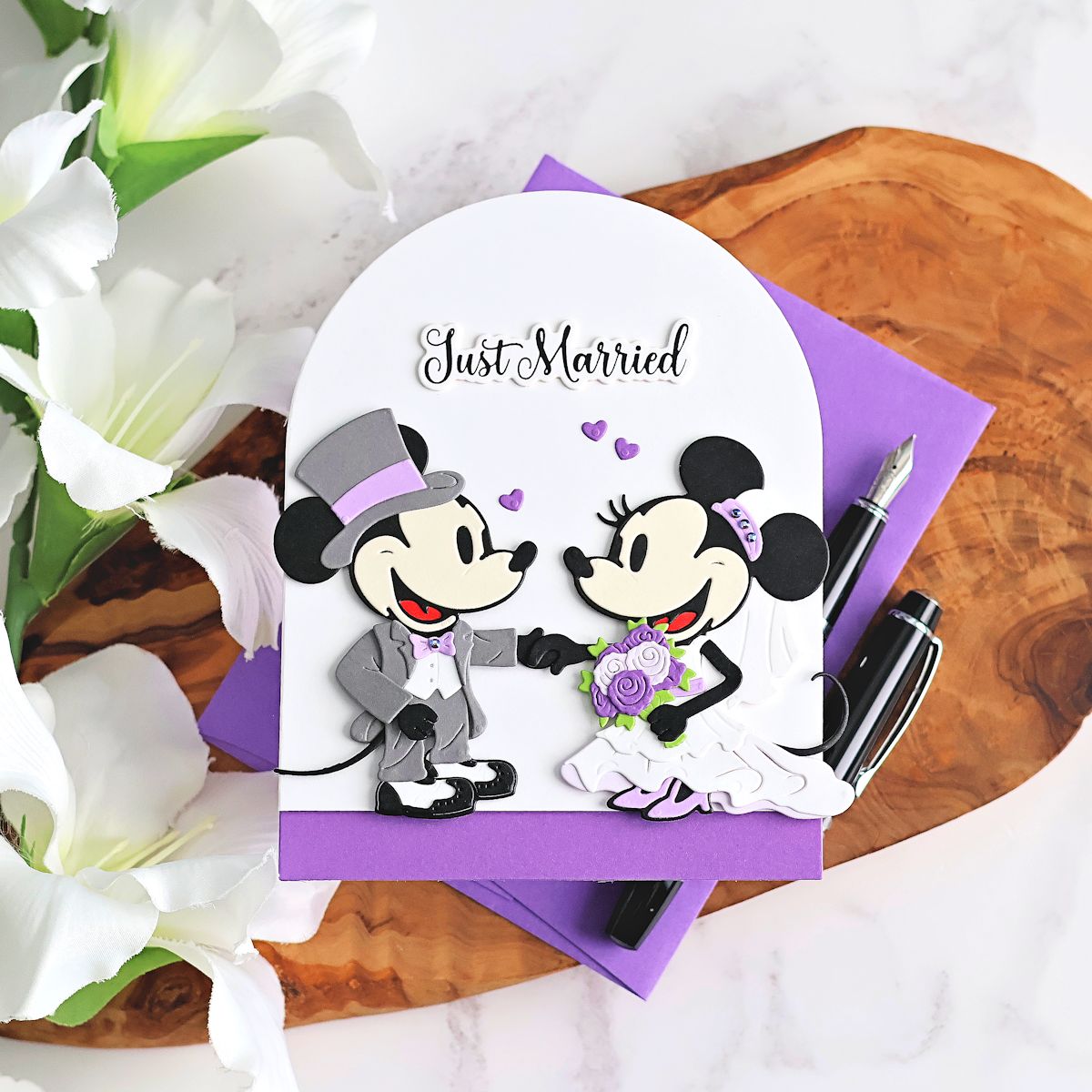 Spellbinders - Dies - Classic Mouse - Wedding