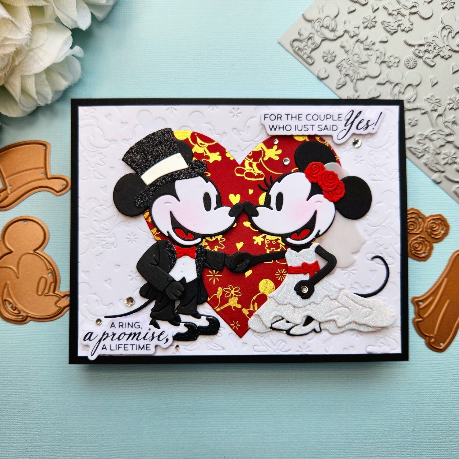 Spellbinders - Dies - Classic Mouse - Wedding