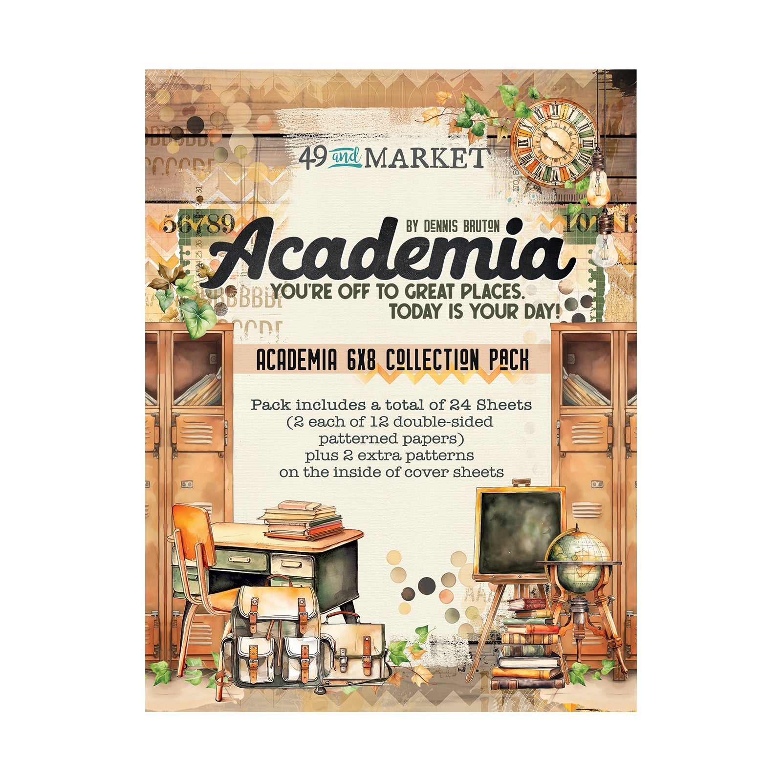 49 and Market - Academia Collection pack - 6" x 8"