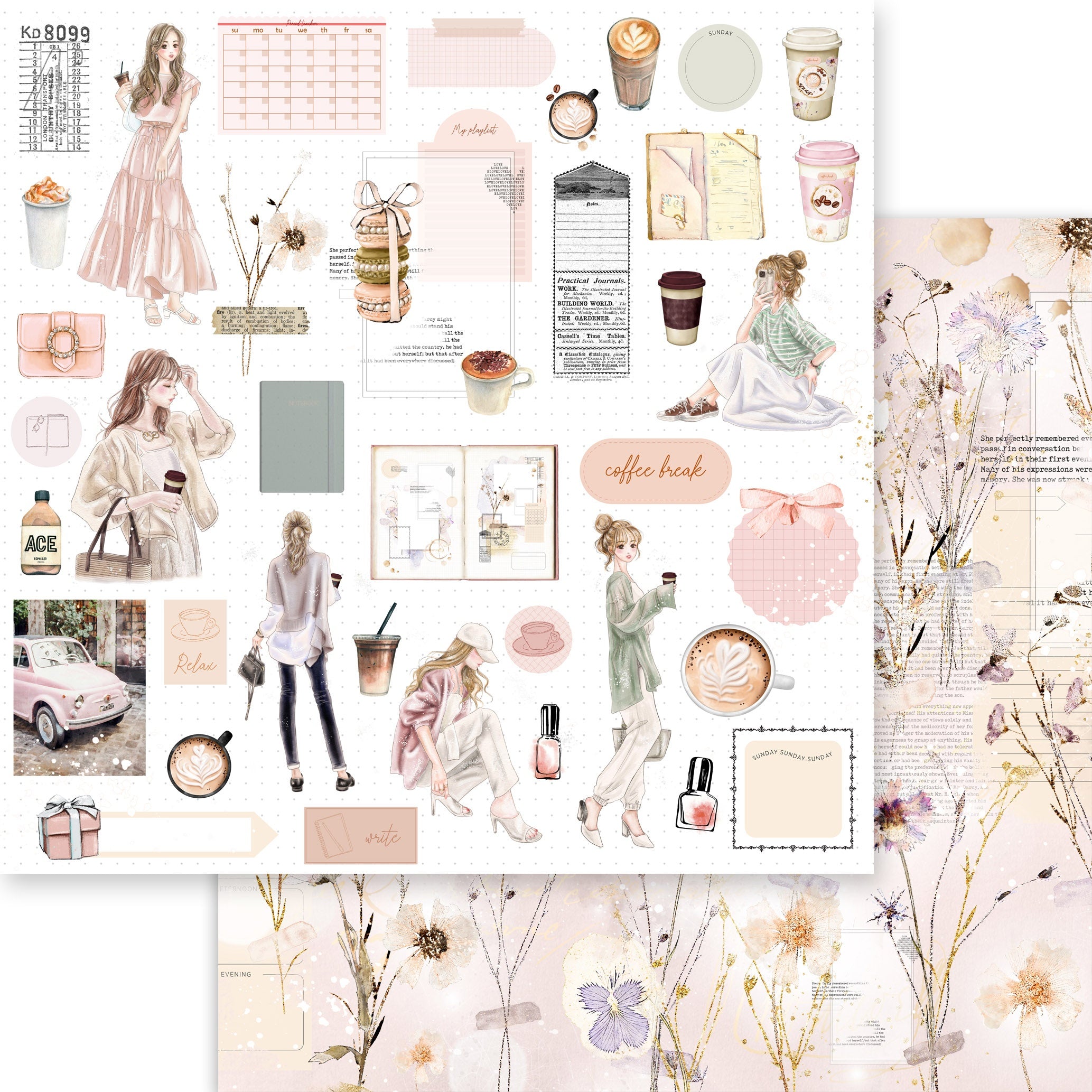 Asuka Studio - Good Life- Bliss - Keep going - 12 x 12"