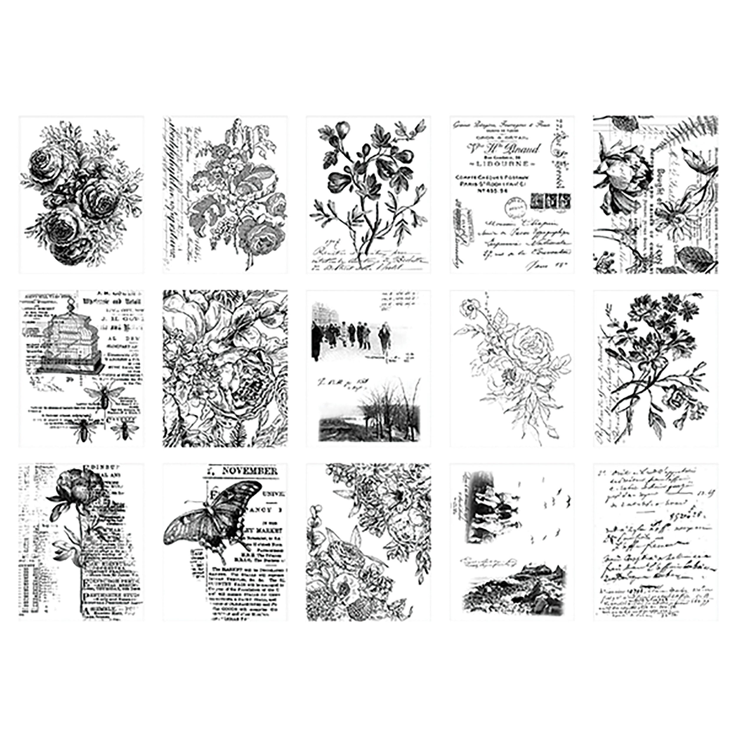 Tim Holtz - Idea-ology - Collage Paper - Serendipity