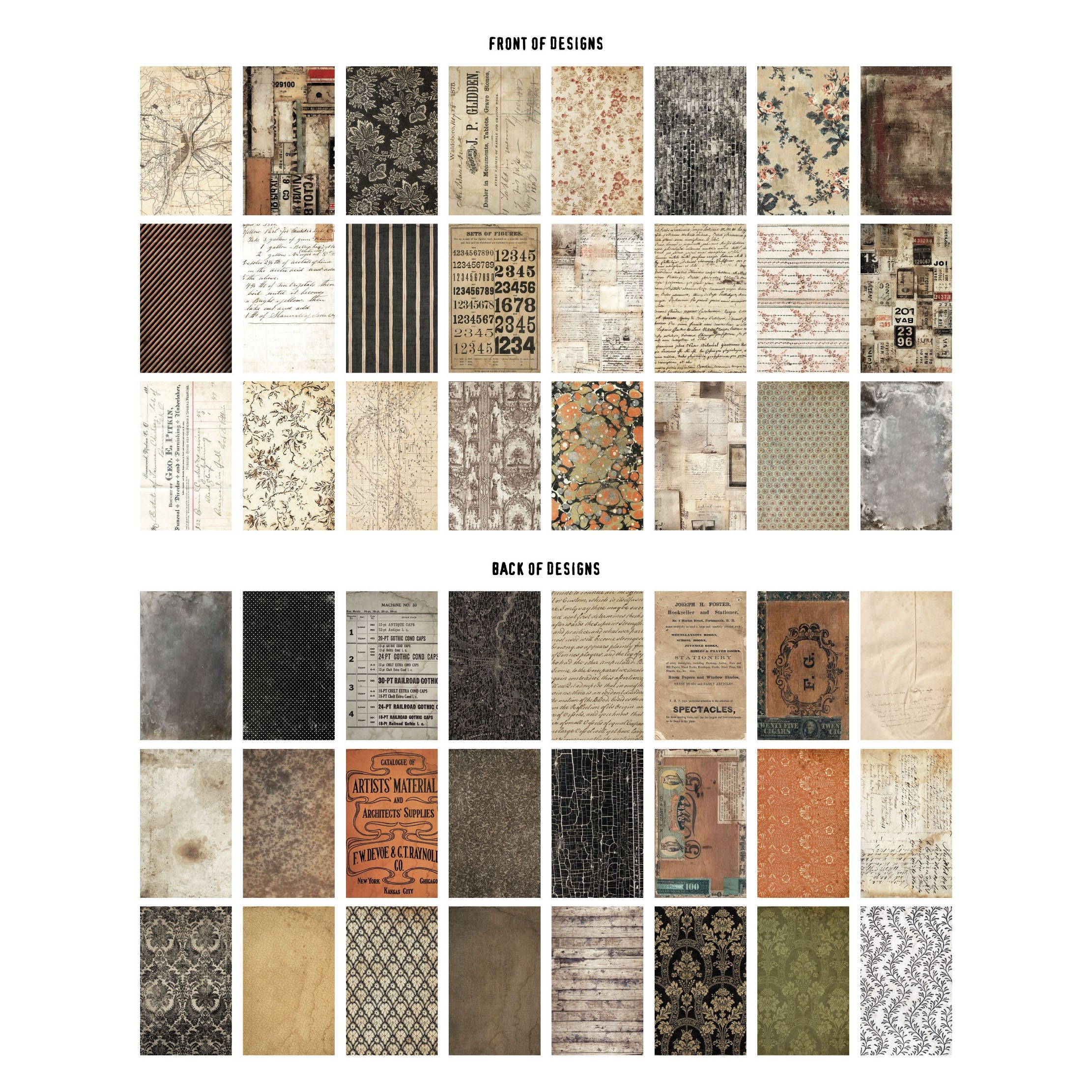 Tim Holtz - Idea-Ology - Halloween 2024 - Backdrops