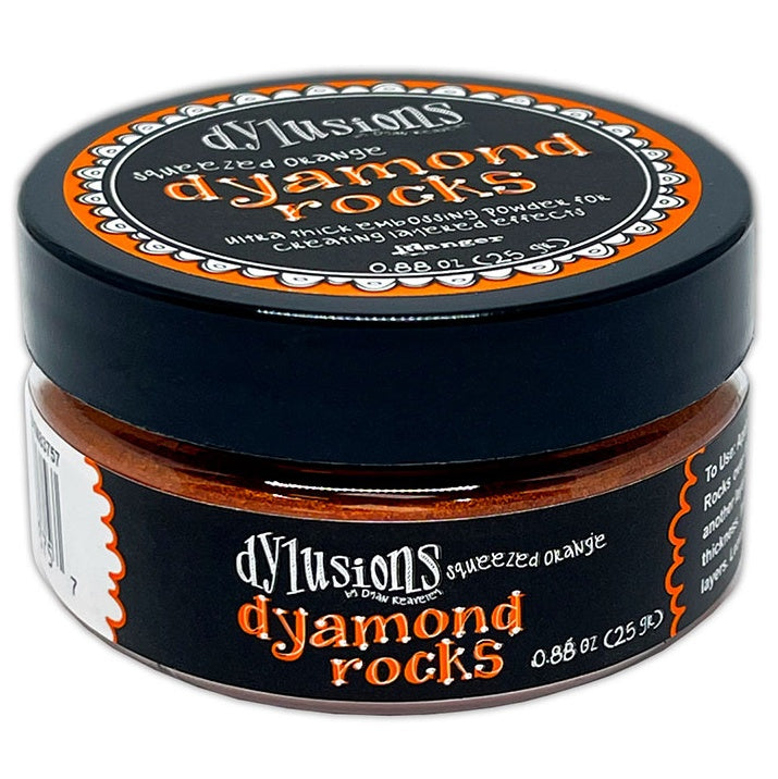 Dylusions - Dyamond Rocks - Squeezed Orange