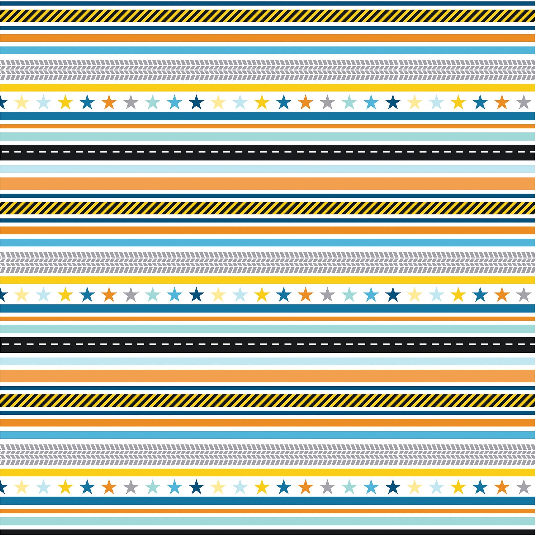 Echo Park - Little Builder - All boy stripes - 12 x 12"