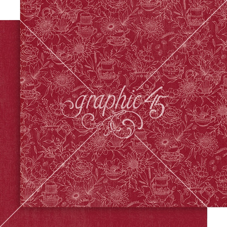 Graphic 45 - Season to celebrate - Patterns and Solids Paper Pad 12 x 12"