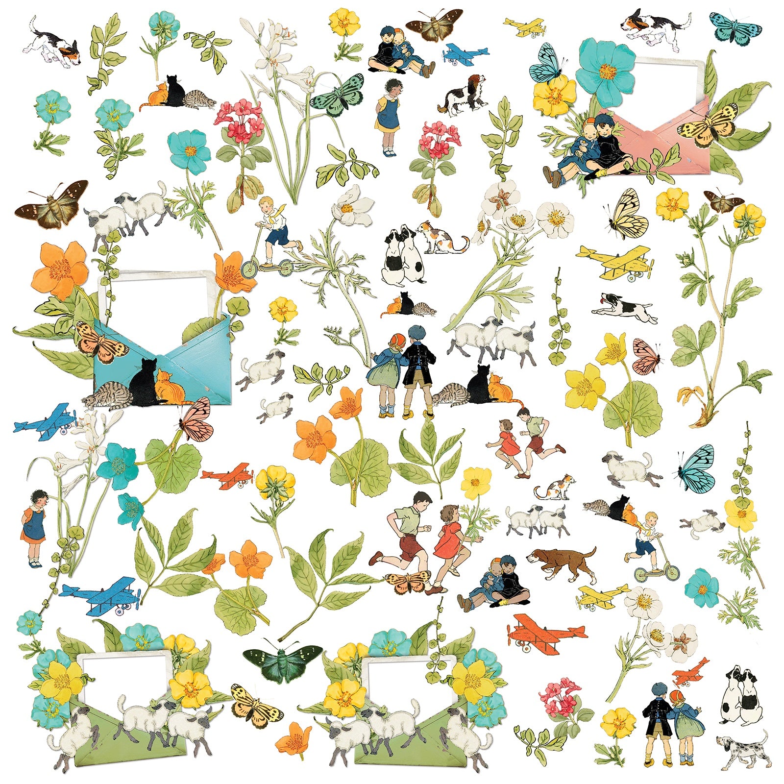 49 and Market - Toddler time - Laser Cut Elements - Icons