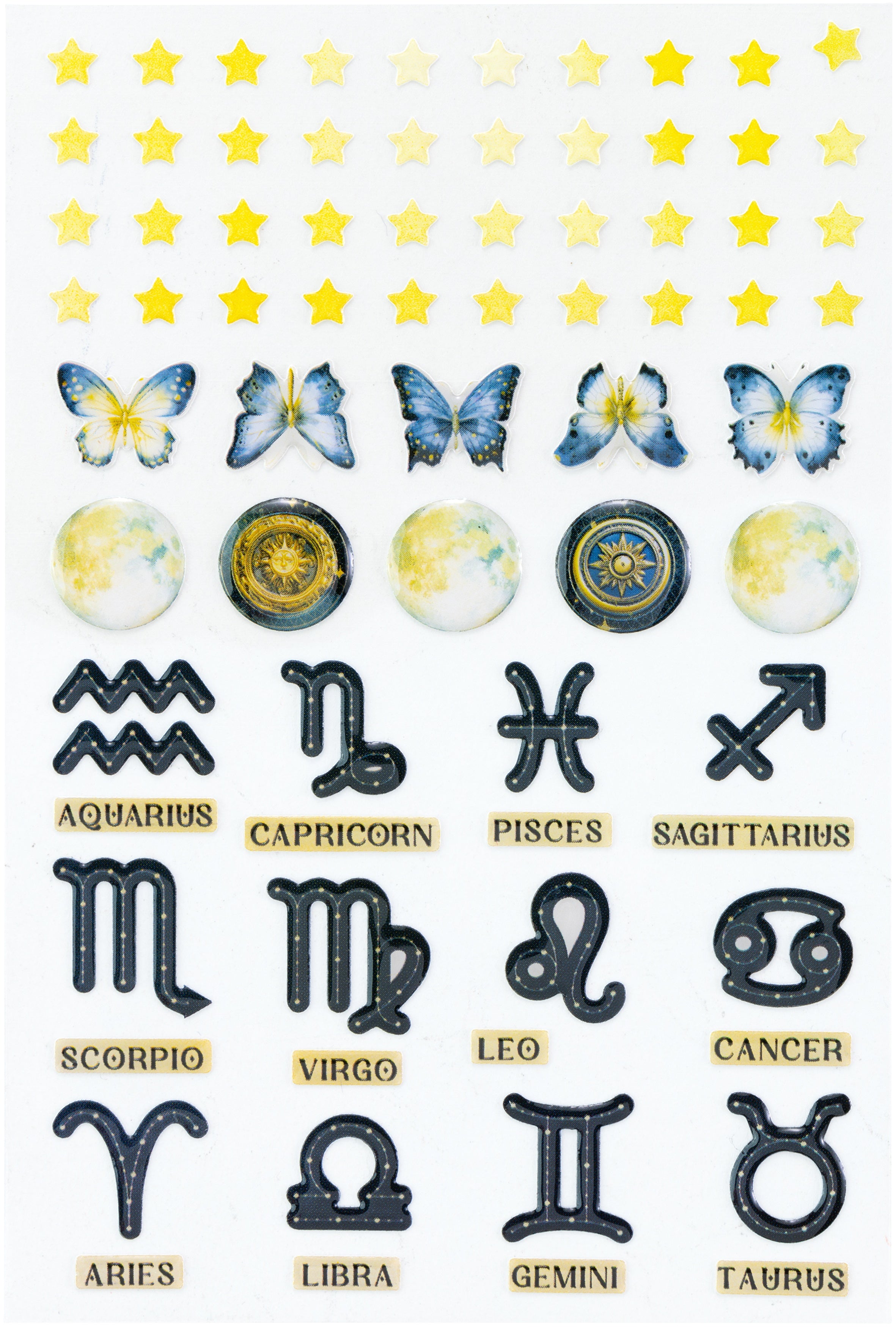 49 and Market - Starlight Dreams - Epoxy Stickers