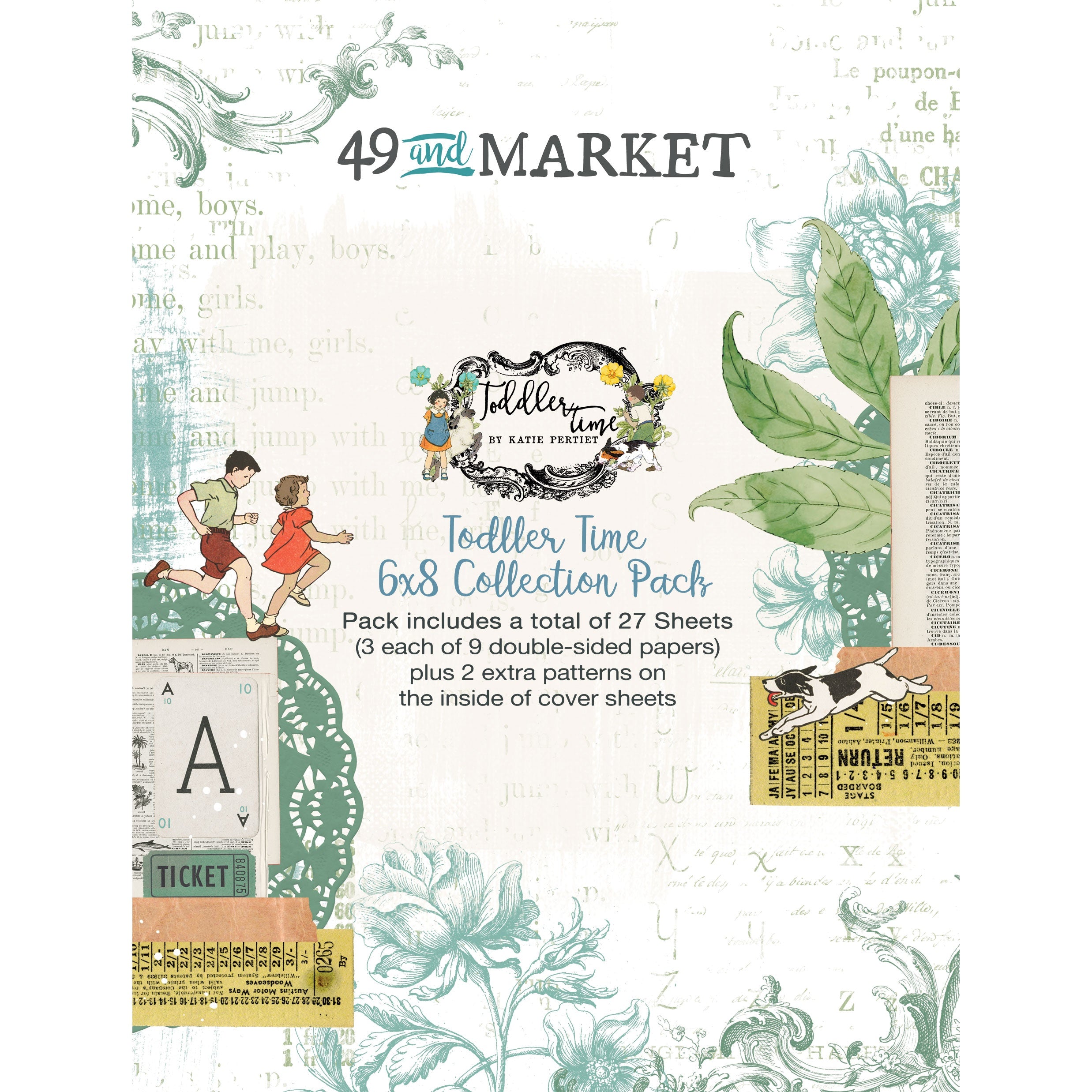 49 and Market - Toddler time - Collection pack - 6" x 8"