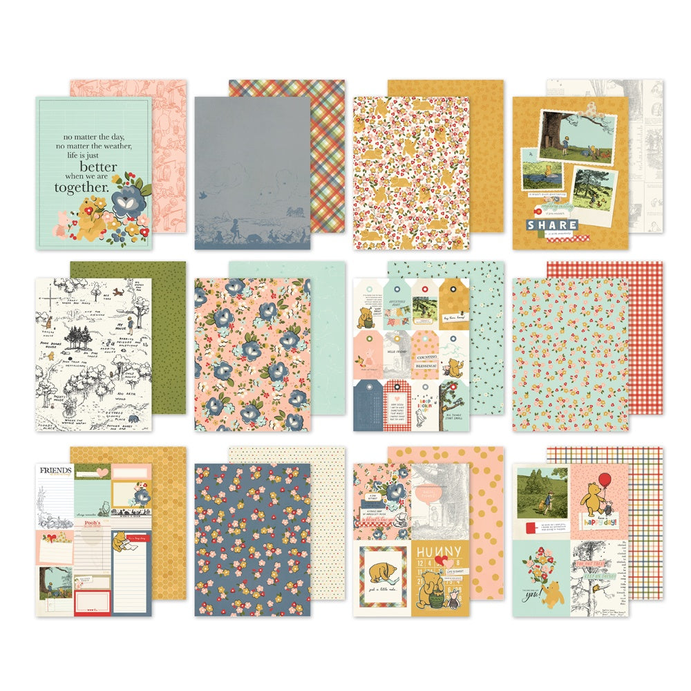 Simple Stories - Classic Pooh - Paper Pad 6 x 8"