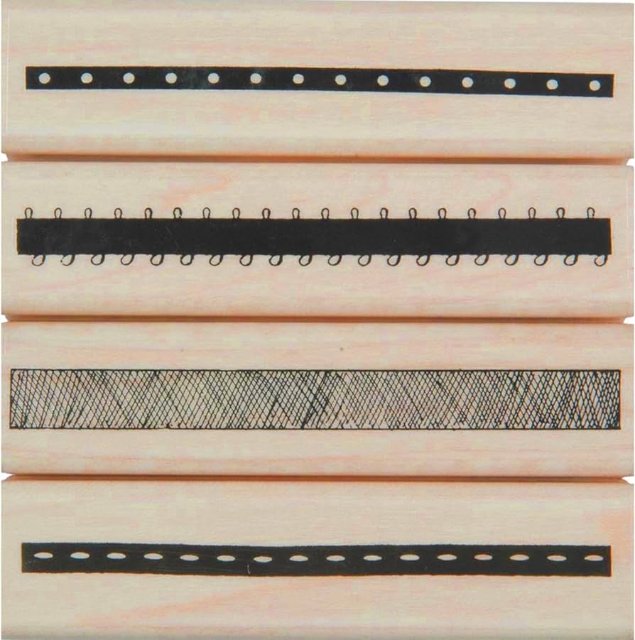 Penny Black - Wood mounted stamp - Ribbons 2