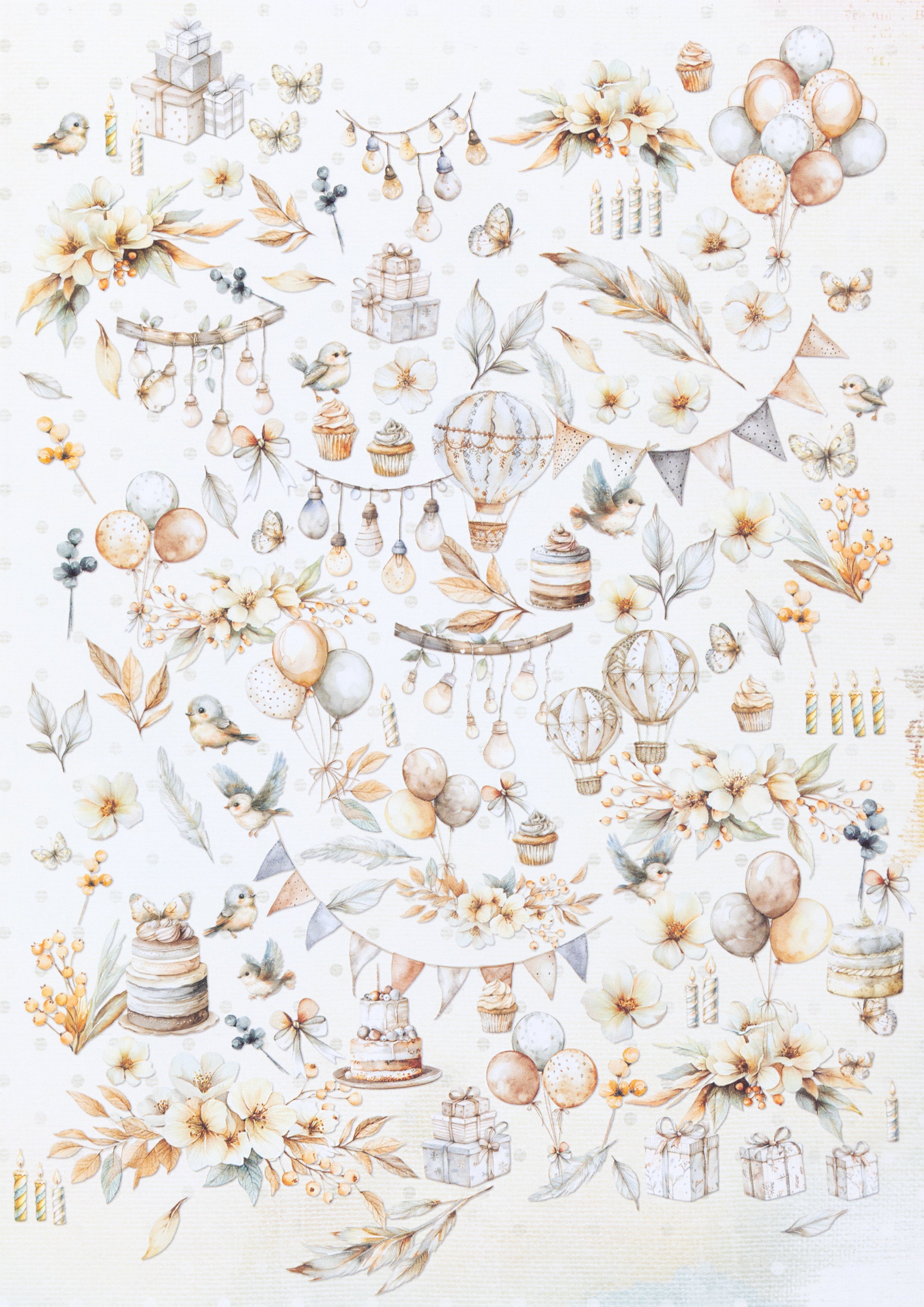 49 and Market - Little celebrations - Laser Cut Elements