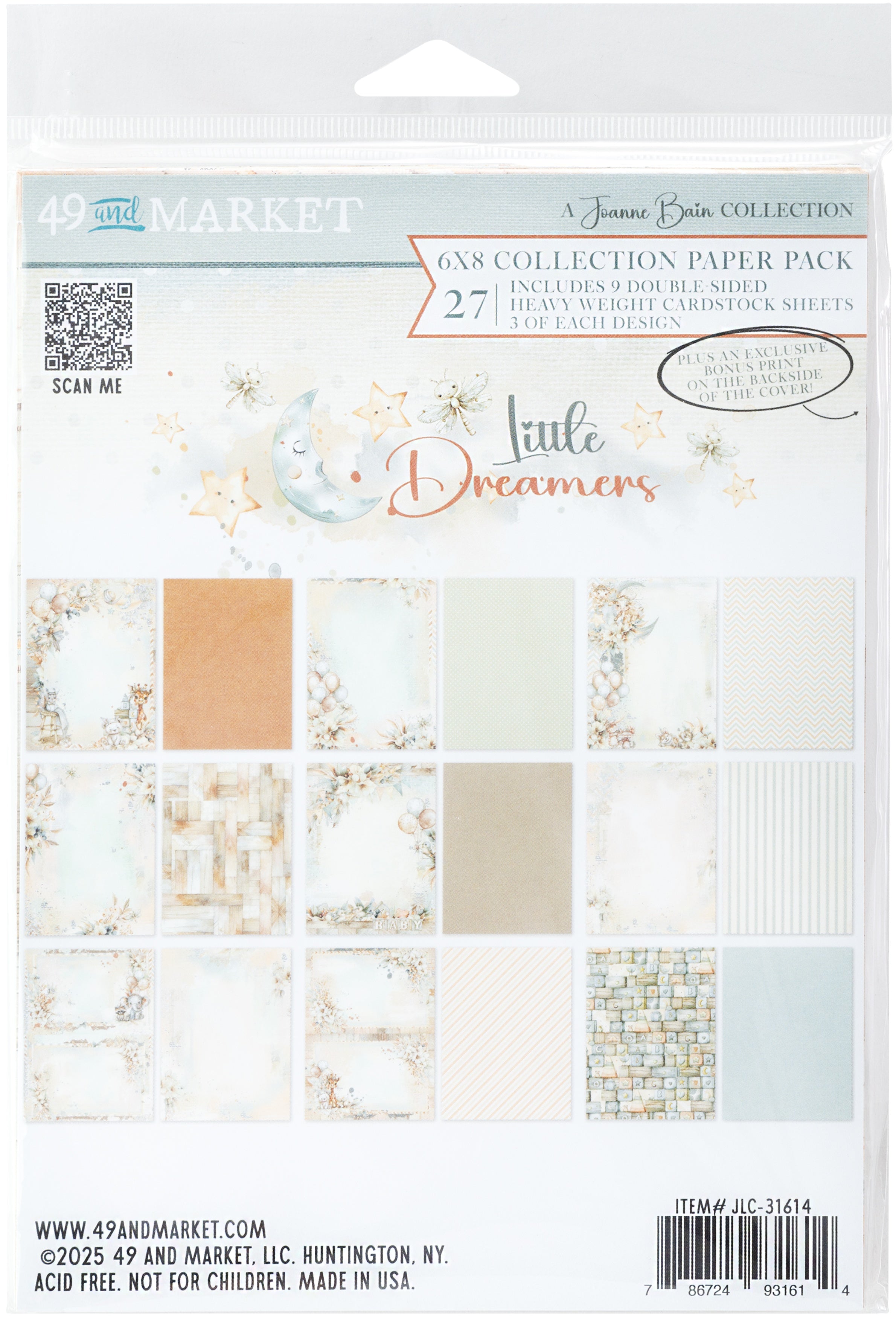 49 and Market -  Little Dreamer - Collection pack - 6" x 8"