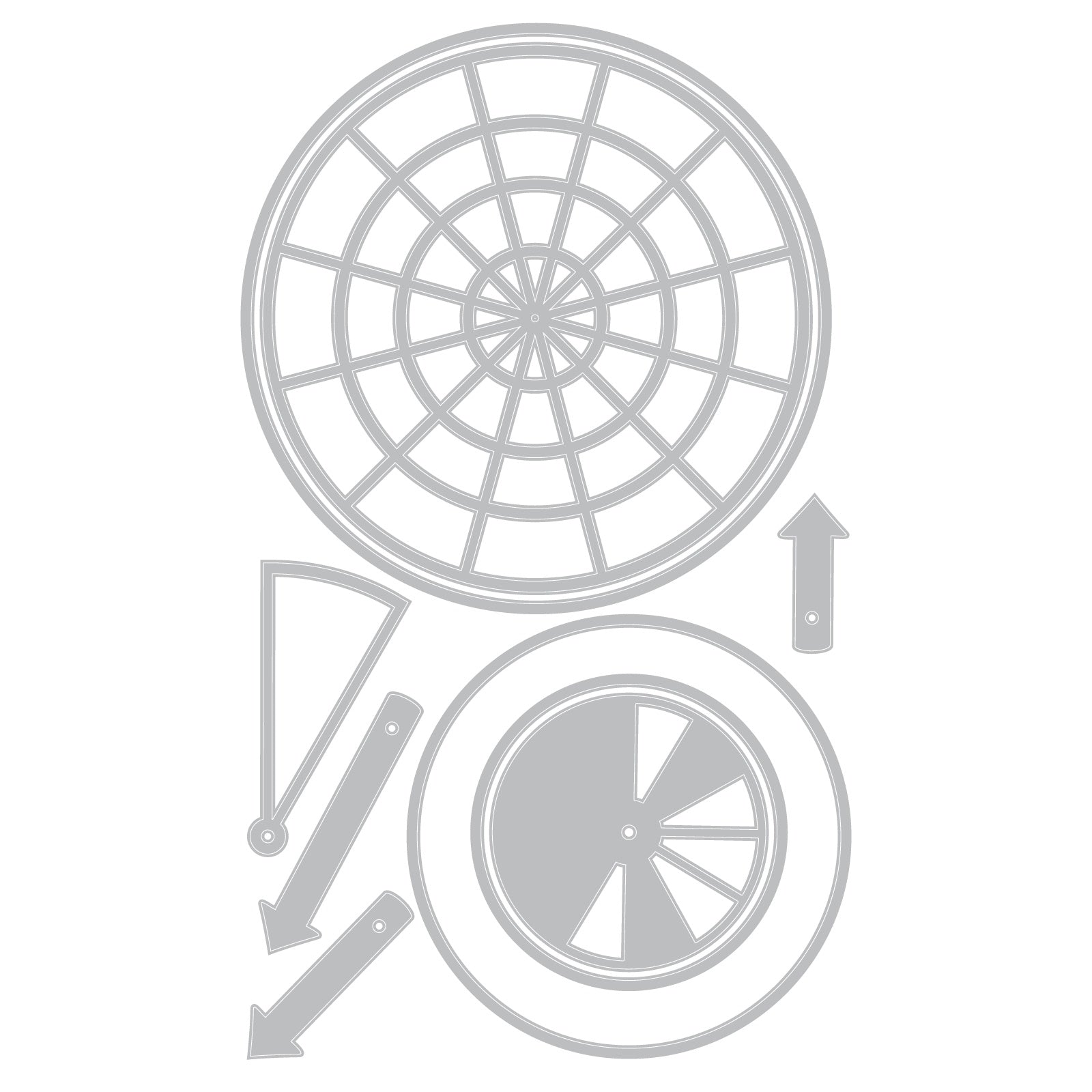 Sizzix - Thinlits - Dies - Color Wheel