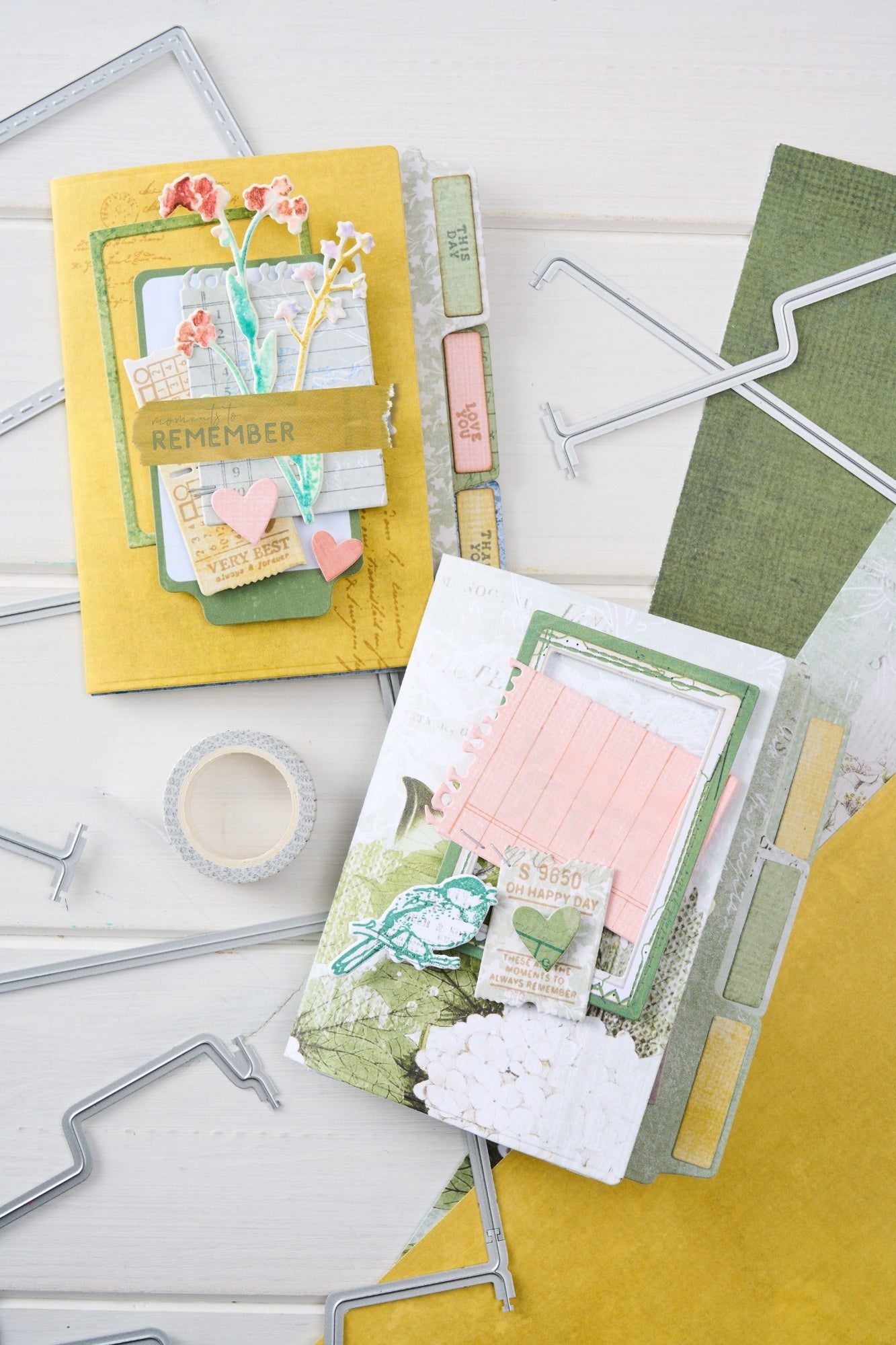 Sizzix/ 49 and Market - Snap & Swap -Thinlits  Dies - File Folders