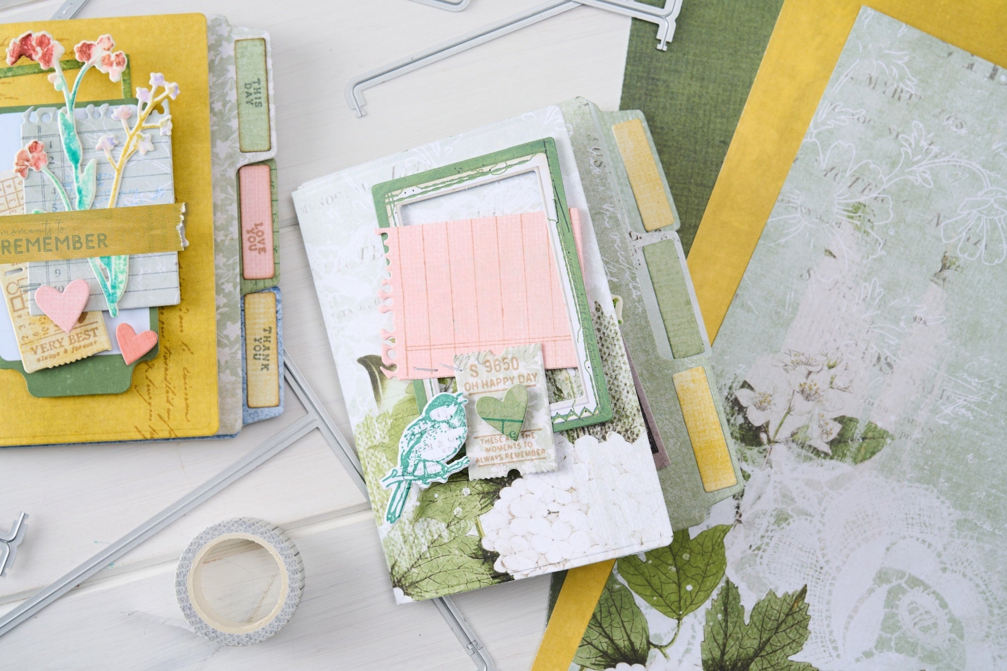 Sizzix/ 49 and Market - Snap & Swap -Thinlits  Dies - File Folders