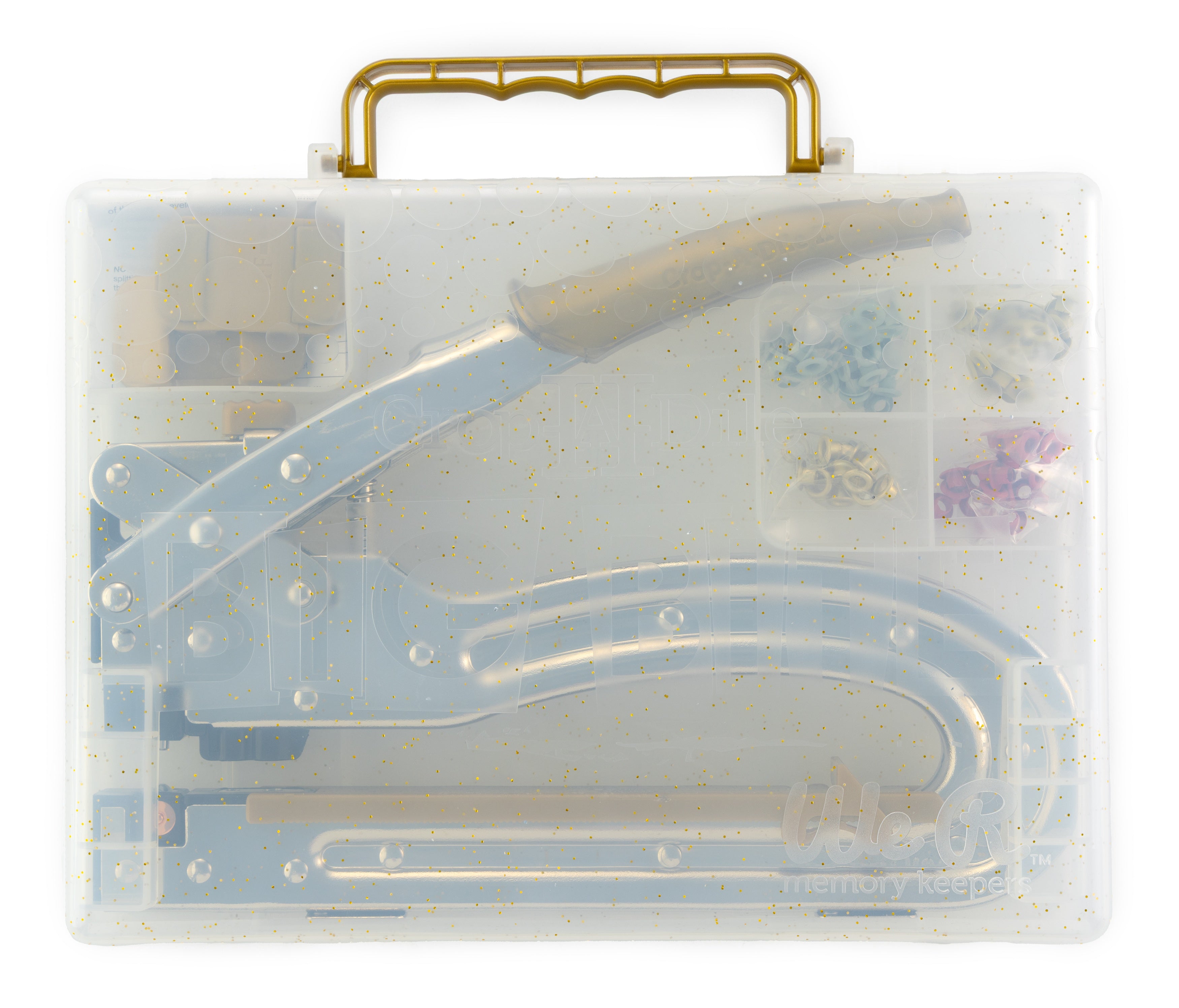 We are memory keepers - Crop-a-dile Set - Big Bite - Gold