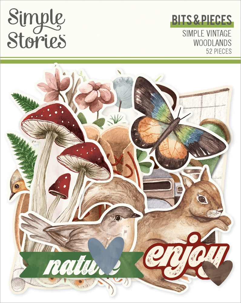Simple Stories - Woodlands - Bits and pieces