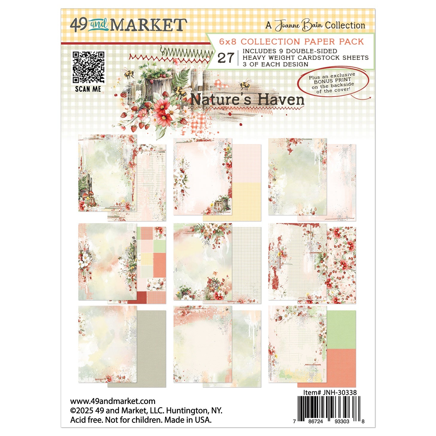 49 and Market -  Nature's Haven - Collection pack - 6" x 8"