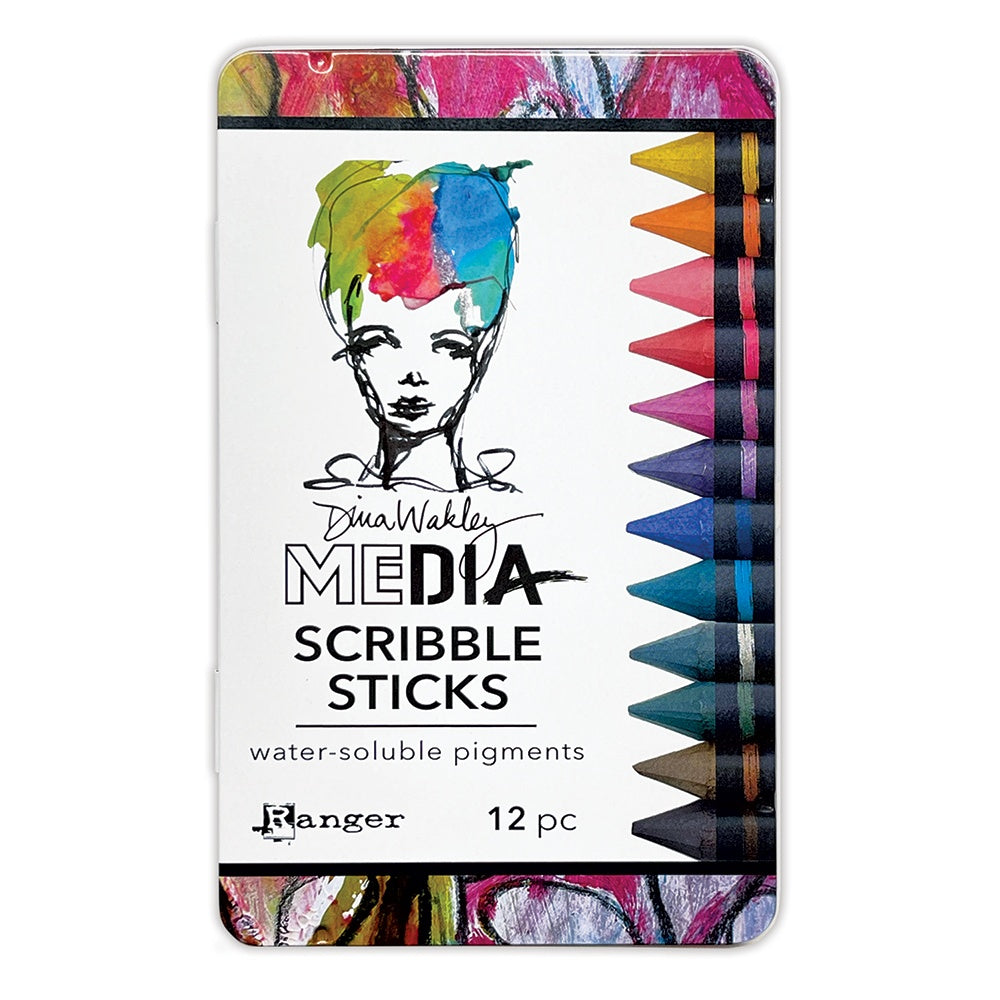 Dina Wakley Media - Scribble Sticks 5