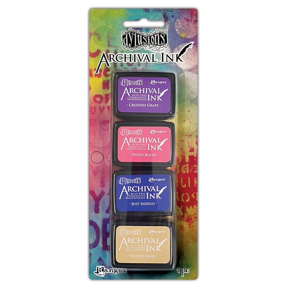 Ranger - Archival Ink Pad - Dylusion -  Mini Archival Pad Kit - #6