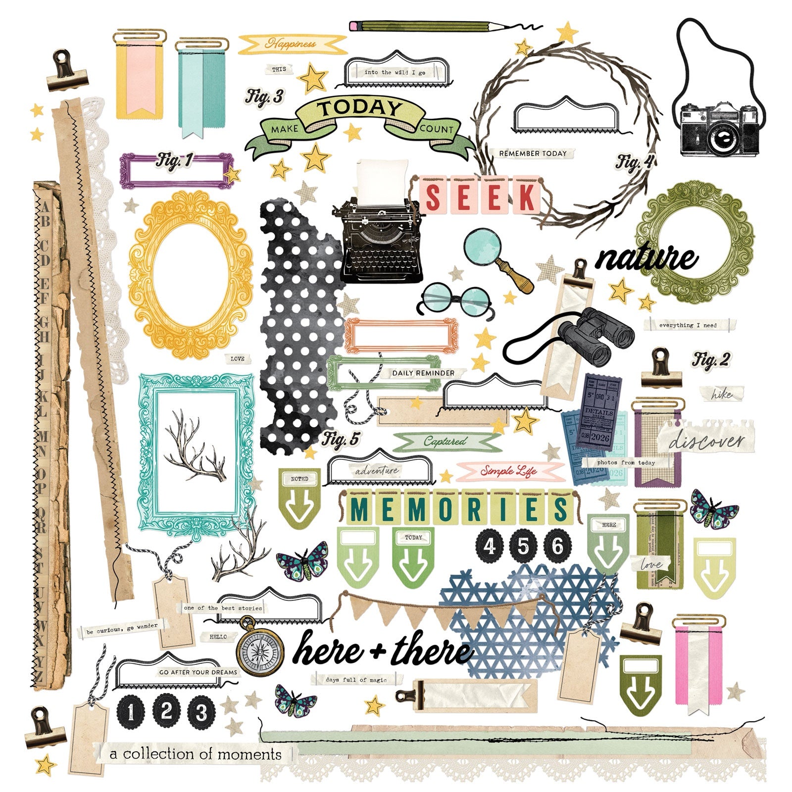 49 and Market - Curiosities in Willow Grove - Laser Cut Elements