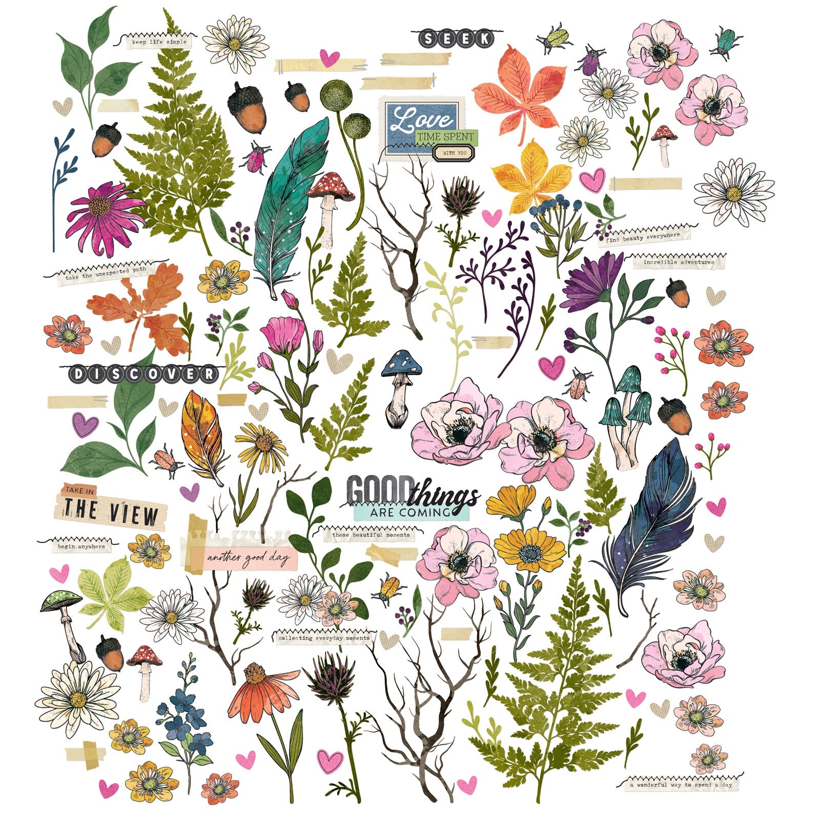 49 and Market - Curiosities in Willow Grove - Laser Cut Foliage