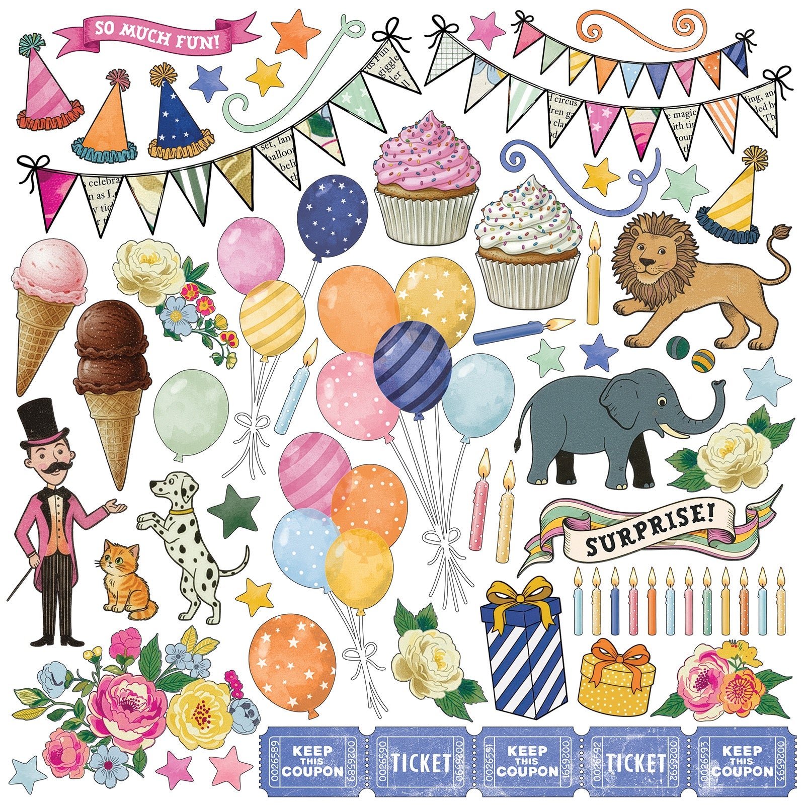 49 and Market - All in one kit - It's your day - 12 x 12"
