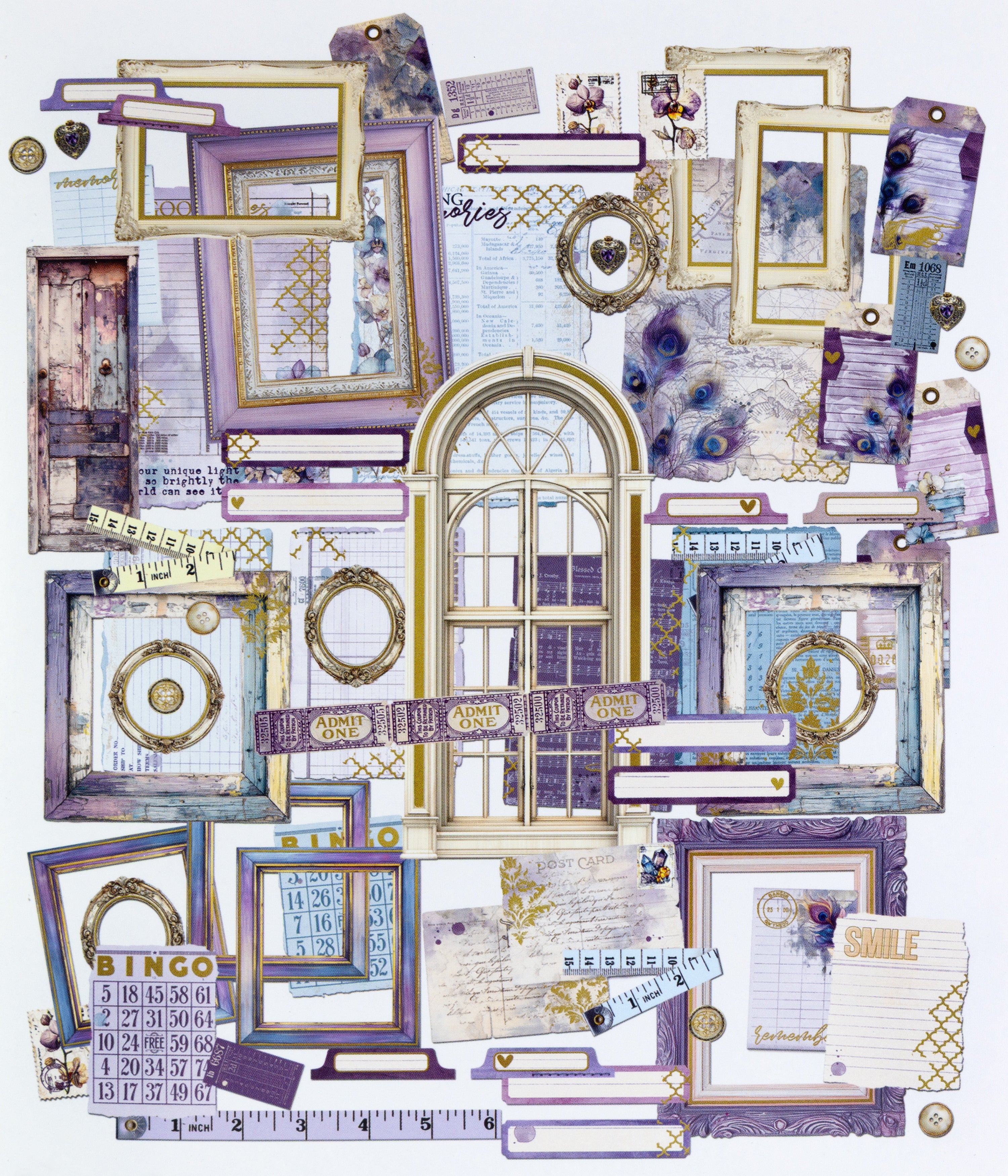 49 and Market - Plume & Petal - Ephemera & Frames
