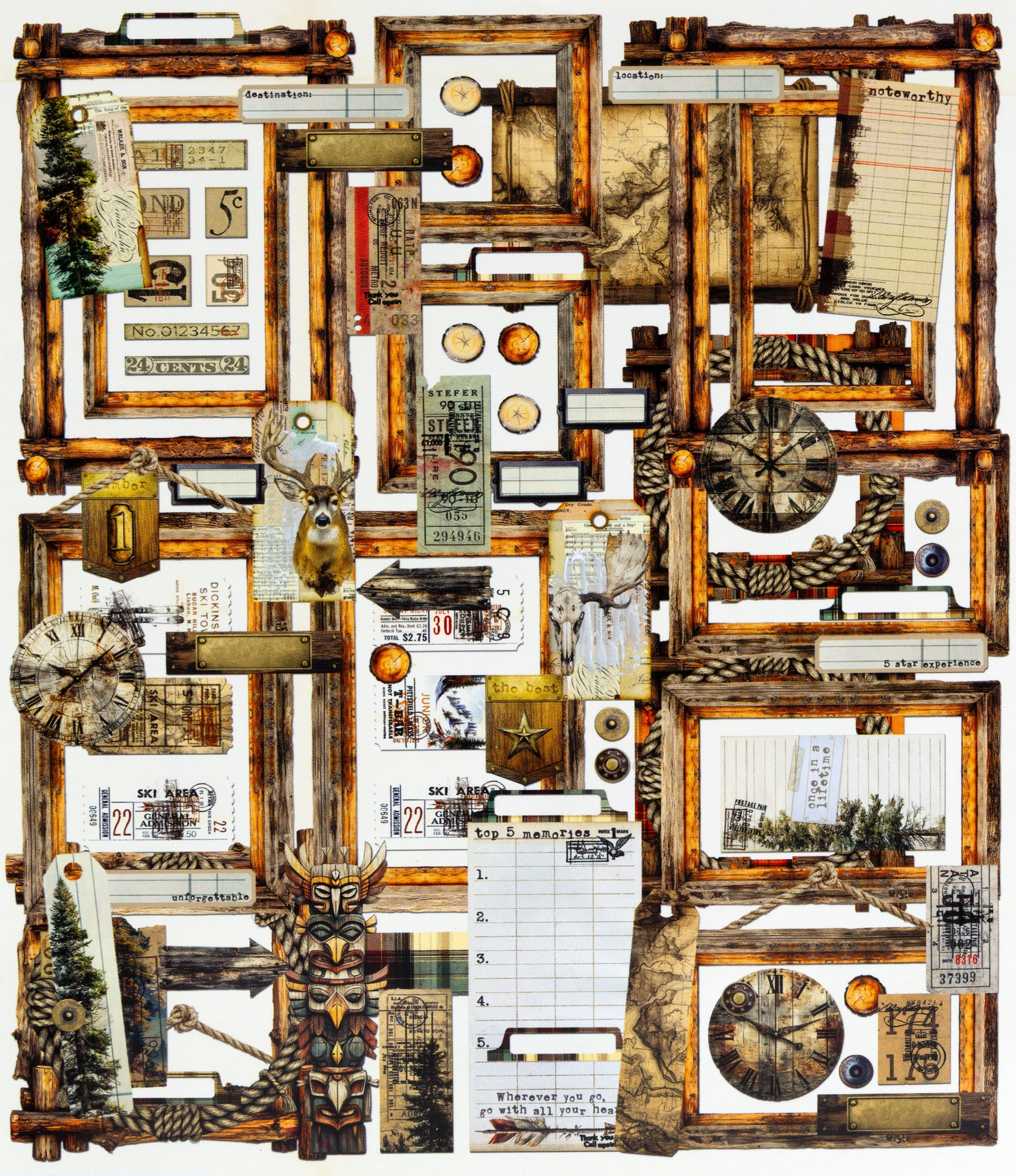 49 and Market - Timber and Tweed - Ephemera & Frames