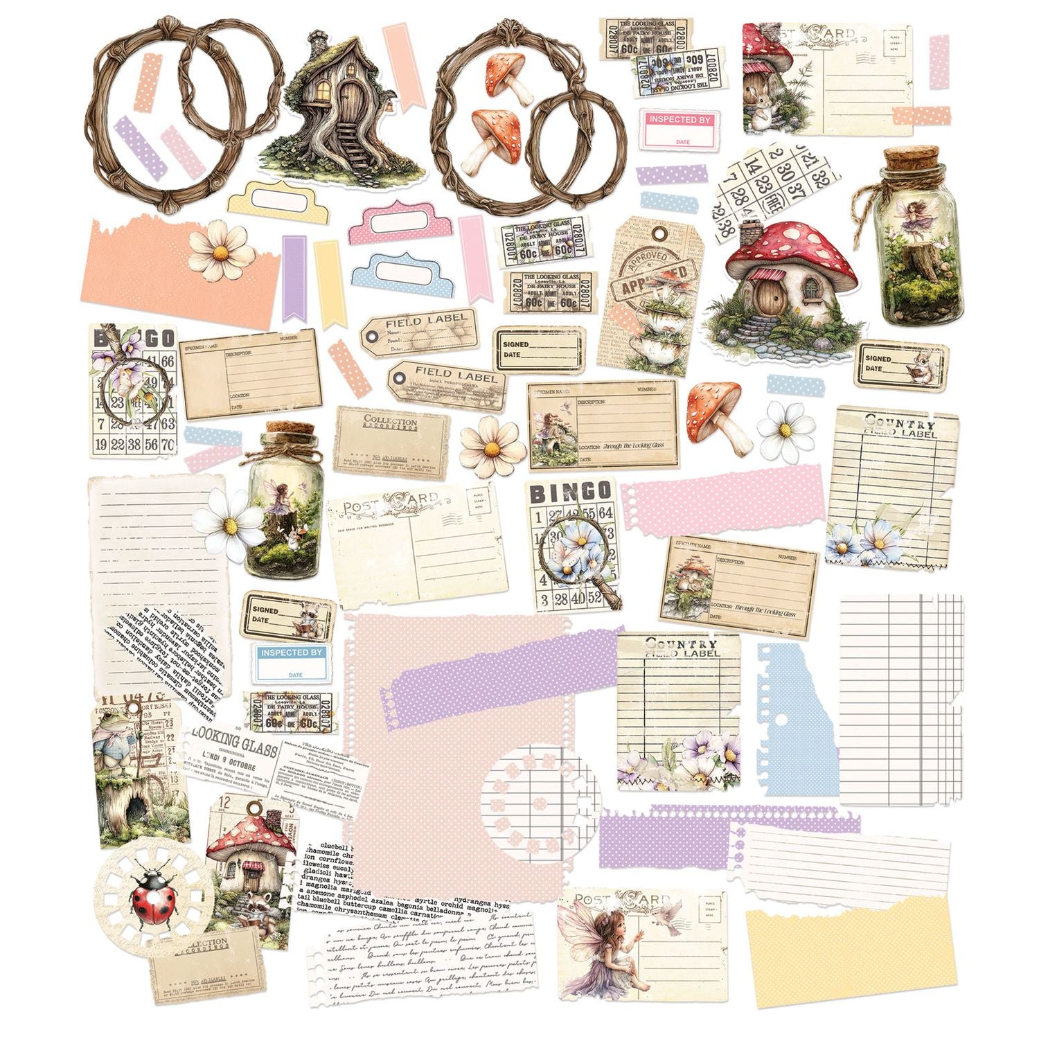 49 and Market - The Looking Glass - Die Cut Elements