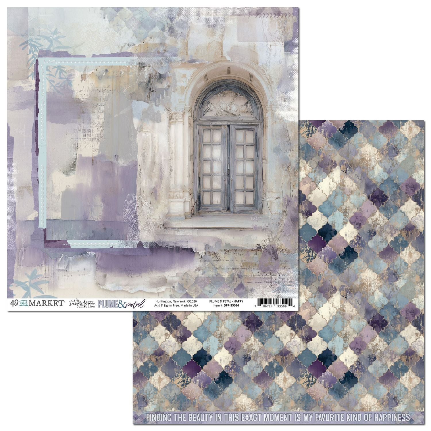 49 and Market - Plume & Petal - Collection Pack 12 x 12"