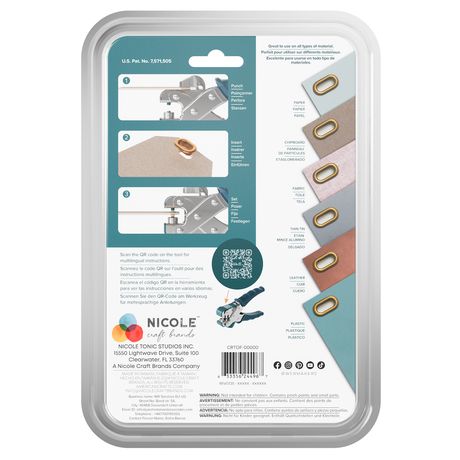 We R Memory Keepers - Crop-A Dile - Oval Eyelet Setter