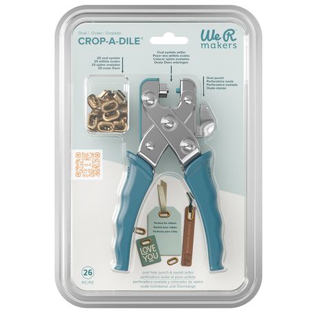We R Memory Keepers - Crop-A Dile - Oval Eyelet Setter