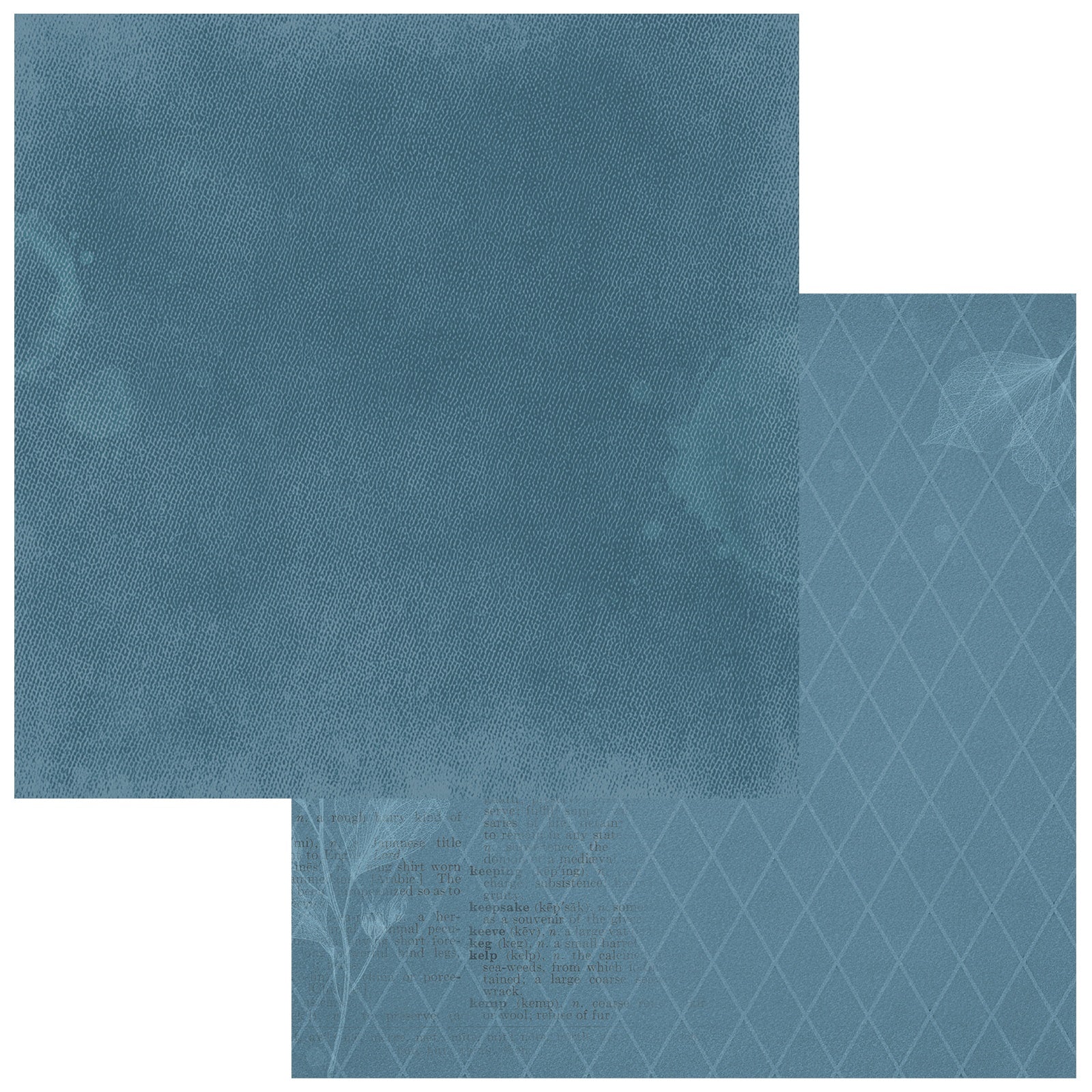 49 and Market - Faded Memory Lane - Forgotten - 12 x 12"