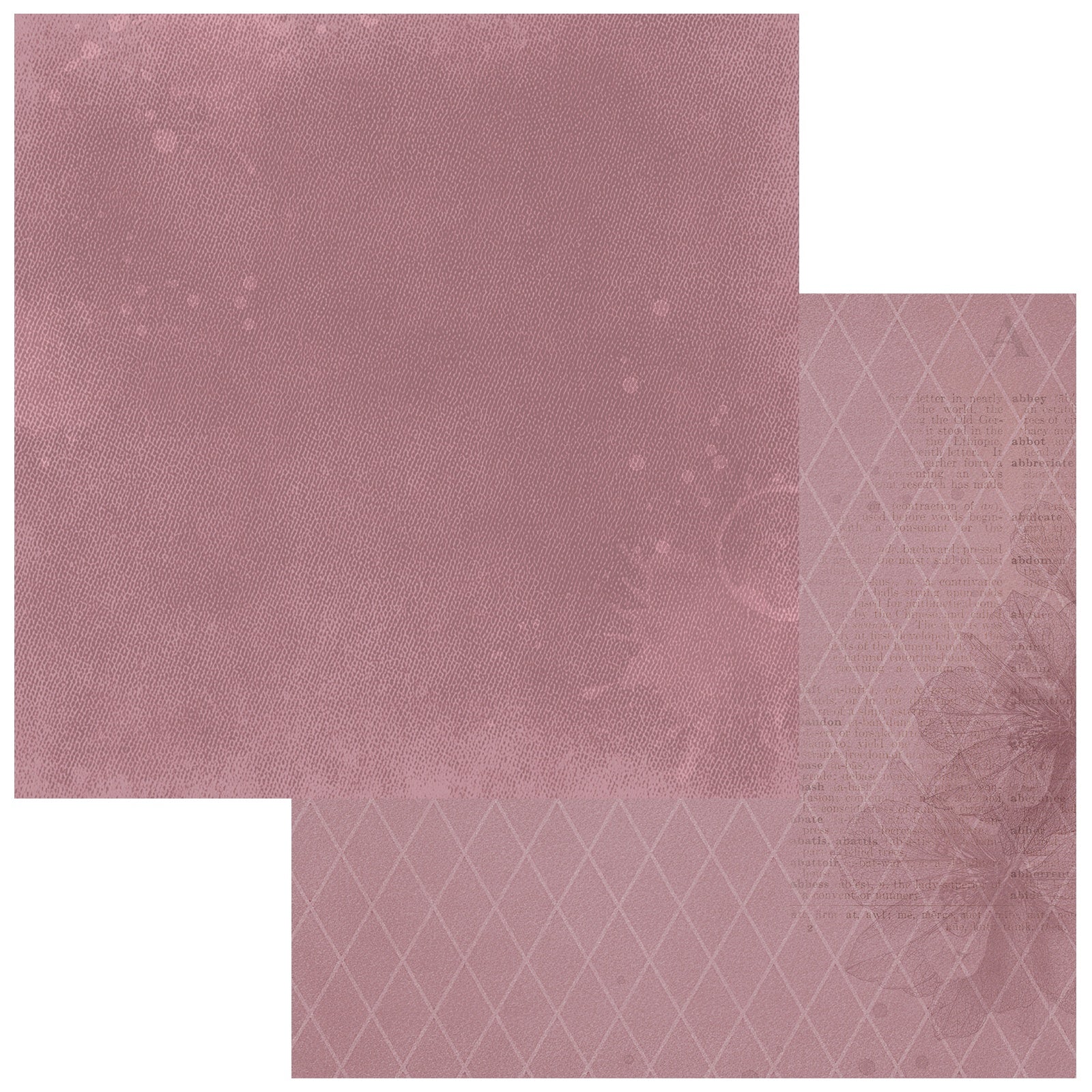 49 and Market - Faded Memory Lane - Fragment - 12 x 12"