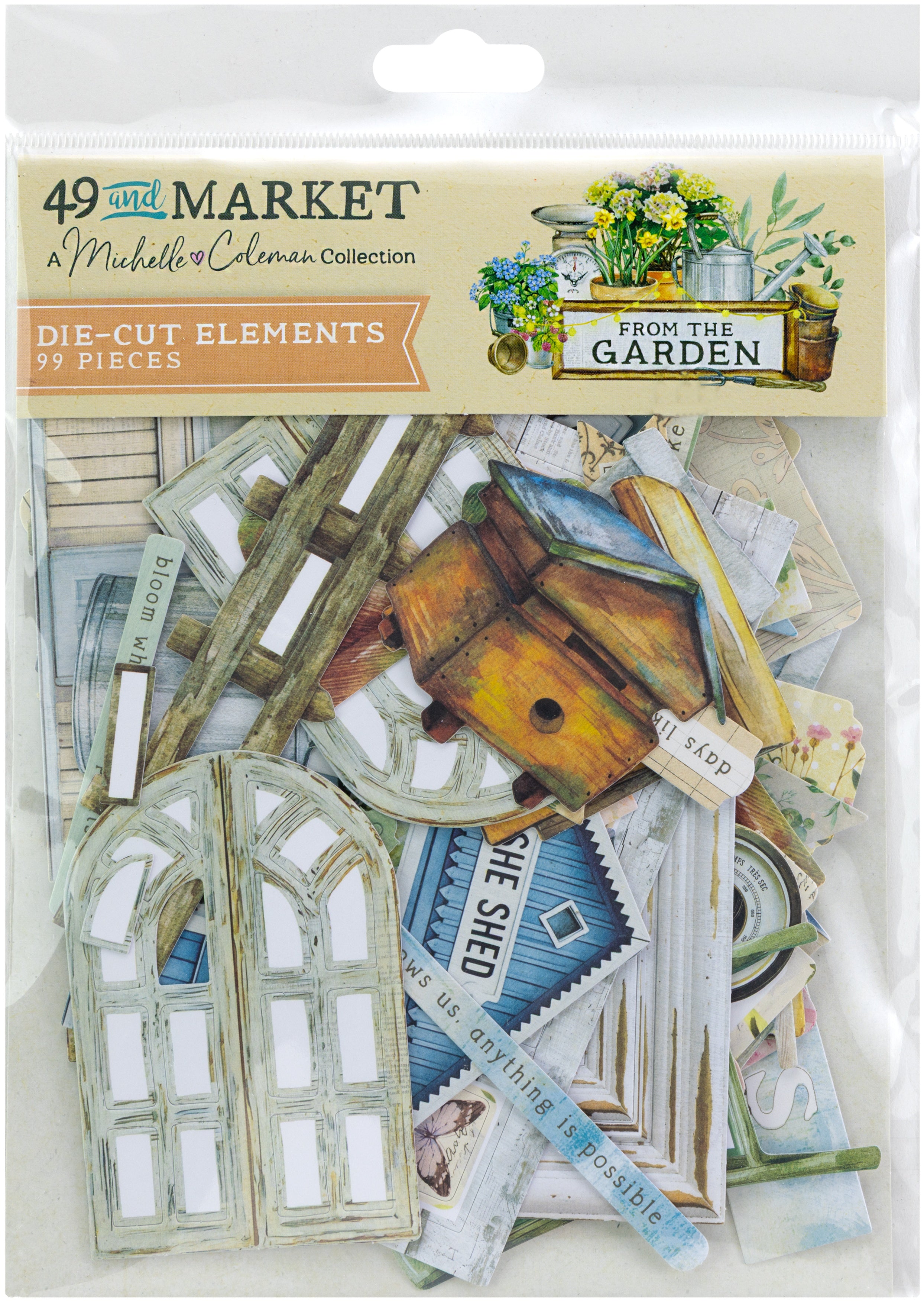 49 and Market - From the Garden - Die Cut Elements